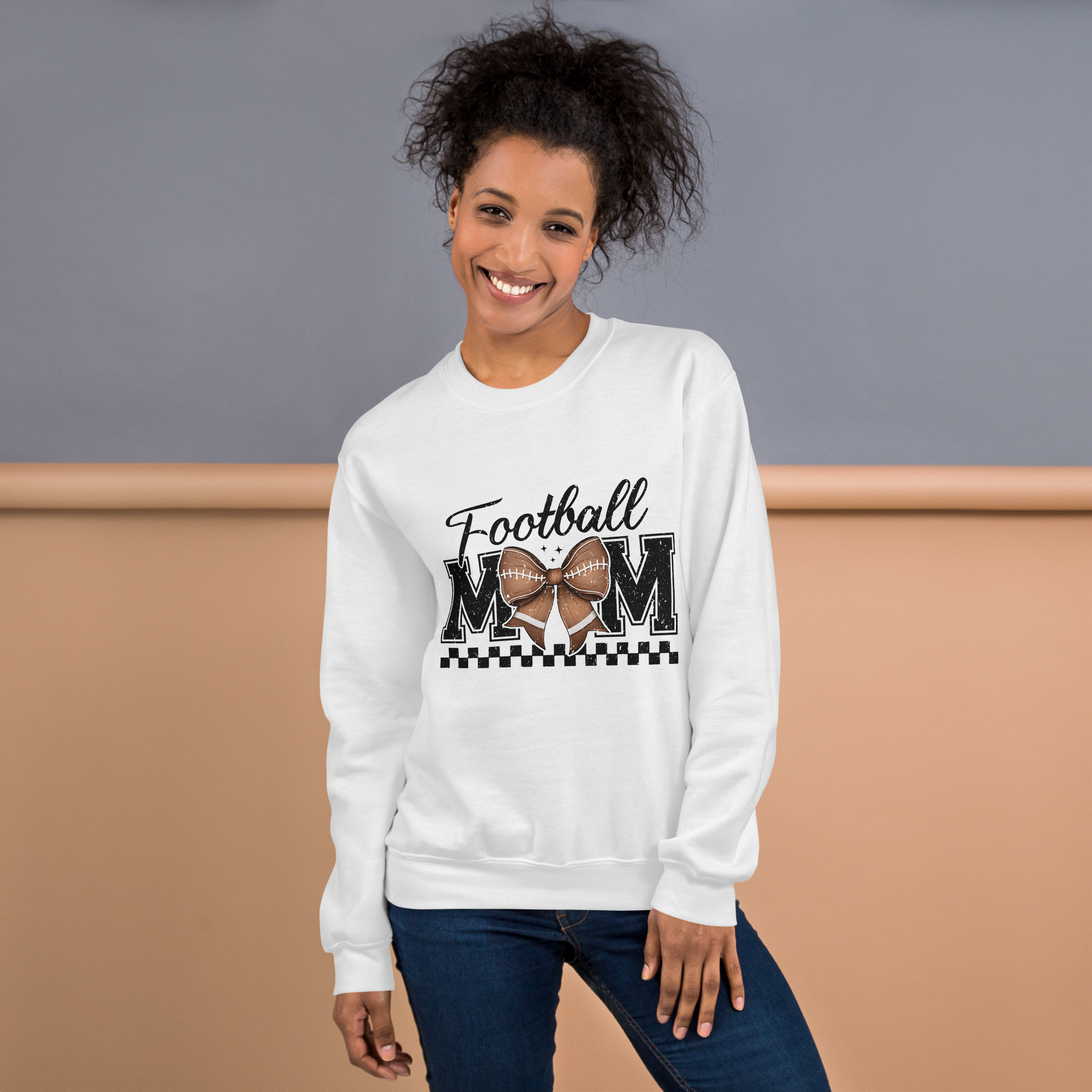 🏈 Football Mom Sweatshirt – Cozy Game Day Style